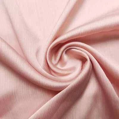 58'' Wide By Yard Crinkled Satin Fabric Crepe Pleated Charmeuse Chiffon Material - Image 1 of 4