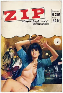 CÓMICS Sexy Vintage con Cremallera #7 (1970) de Francia Edición Países Bajos - Imagen 1 de 2