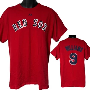 Camiseta estilo jersey Ted Williams #9 de los Medias Rojas de Boston talla grande - Imagen 1 de 7