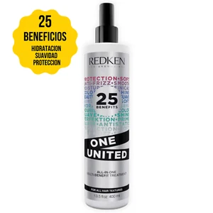 Redken One United 13.5oz Acondicionador Leave-In Spray 25 Beneficios Cabello Sec - Picture 1 of 4