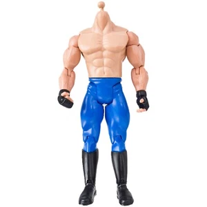 Generic 7 Inch Wrestling Actionfigur mit weißem Körper & blauer Hose - Bild 1 von 1