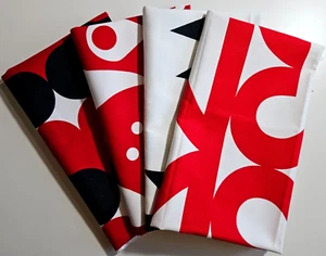 IKEA Fabric Bundle by Anna Svanfeldt 2006 4 Pieces 27 X 32 Inches Each - Picture 1 of 6