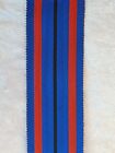 Ruban de la médaille des Victimes de l'Invasion 1914-191,14 cm, tissage ancien 