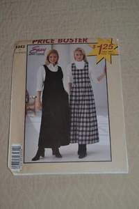 Stitch 'n Save by McCalls 2343 sewing pattern, womens jumper dress, size 16-22 - Picture 1 of 3