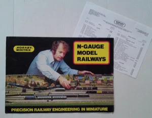 VINTAGE HORNBY® MINITRIX SPUR N MODELLEISENBAHN KATALOG 1979 mit PREISLISTE - Bild 1 von 12