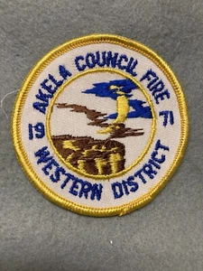 (jab-37)   Boy Scouts -  1971 Akela Council Fire - Western District - Afbeelding 1 van 2