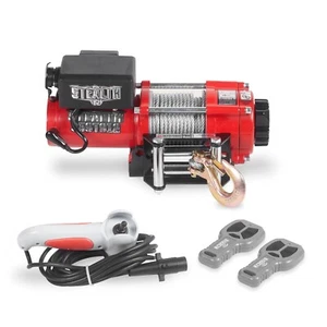 Stealth Electric Winch 12v 3500lb / 1588kg with Steel Rope, Twin Wireless Remote