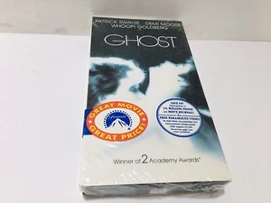 NOS 1990 Factory Sealed VHS "Ghost" Patrick Swayze Demi Moore Whoopi Goldberg - Picture 1 of 8