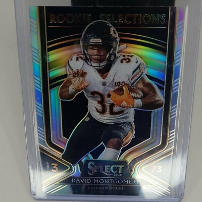 David Montgomery Rookie Selections 2019 Silver #14 - Image 1 of 2