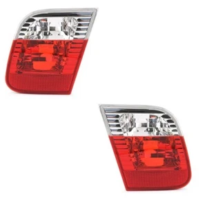 2 FEUX ARRIERE DE COFFRE MALLE POUR BMW SERIE 3 E46 BERLINE PHASE 2 09/2001-2005 - Foto 1 di 2