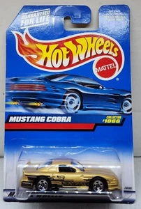 Hot Wheels Ford Mustang Cobra  Collector #1066 1998 Mattel Wheels/India - Picture 1 of 3