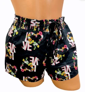 Victoria’s Secret Sleep Shorts Floral Print & Elastic Waistband Size XL - Picture 1 of 2