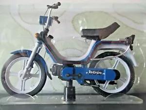 SCOOTER PIAGGIO BOSS escala 1:18 Leoni ¡Como nuevo con tarjetas! - Imagen 1 de 2