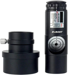 SVBONY Red Laser Collimator 1.25'' Battery 7 Bright Levels Triple Cemented Lens - Picture 1 of 9