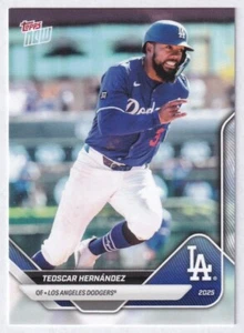 2025 MLB Topps NOW Road To Opening Day #OD-278 Teoscar Hernandez Dodgers - Picture 1 of 2