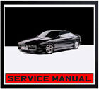 Bmw 8 Series E31 830-840-850 1994-1999 Workshop Service Repair Manual In Dvd