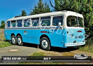 Postcard Bus No 09 - TATRA 500 HB (1964) - Picture 1 of 1