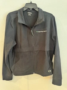 Chaqueta Ogio Google Unisex Negra Cremallera Completa, Bolsillos con Cremallera Talla XL RARA DIFÍCIL DE ENCONTRAR - Imagen 1 de 6