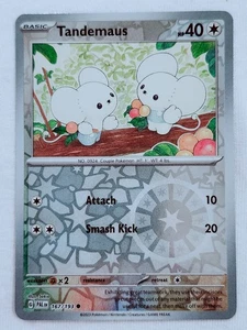 Tandemaus 167 Paldea Evolved Reverse Holo Pokémon TCG - Picture 1 of 4