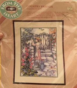 HTF 1988 Dimensions From the Heart 51026 Country Friends By Kim Jacobs 12x16 New - Picture 1 of 6