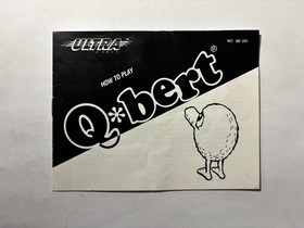 Q*bert Manual | Nintendo Entertainment System NES | NES-QB-USA | Used