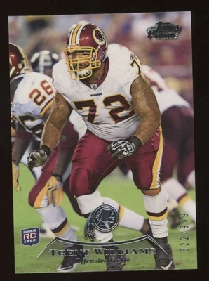 2010 Topps Prime Rookie Trent Williams Card #2 #/999 - Image 1 of 2