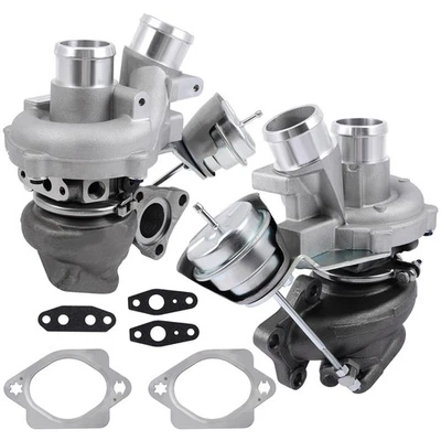 Doble turbo para Ford Transit 150 250 350 Transit-350 HD 3,5 L 2015-2022 2 piezas Foto 1 de 4