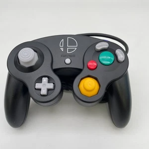 Nintendo Official Game Cube Controller Super Smash Bros Black Ultimate Switch - Picture 1 of 4