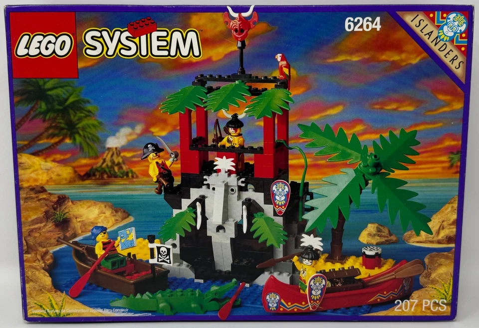 Lego #6264 Forbidden Cove Pirates Islanders 1994 Foto 1 de 4