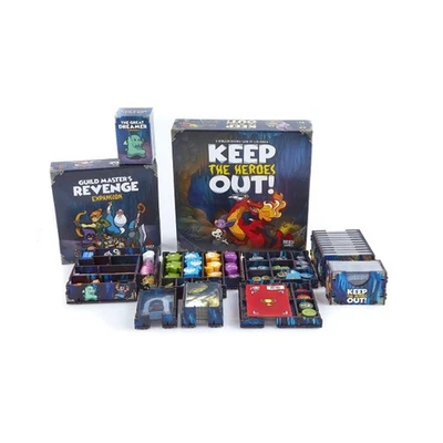 Inserto para Keep the Heroes Out + Expansiones Impresión UV Nuevo Foto 1 de 2