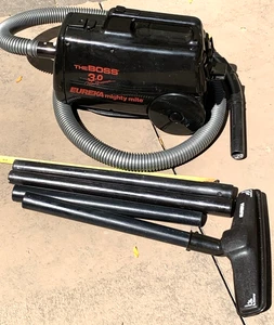 Eureka Mighty Mite 3.0 HP - 9 amp Canister Vacuum w/Attachments 3134 - Tested! - Picture 1 of 14