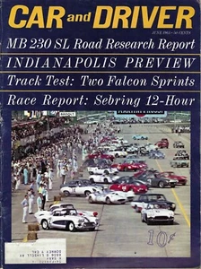 1963 Corvair, Falcon, Jetfire, Mercedes, more in vintage Car and Driver lot/2 - Picture 1 of 4