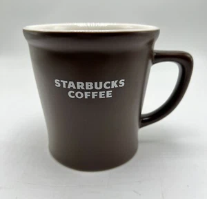 Starbucks Coffee Mug Dark Chocolate Brown 2008 Collectors Cup 16 oz - Picture 1 of 4