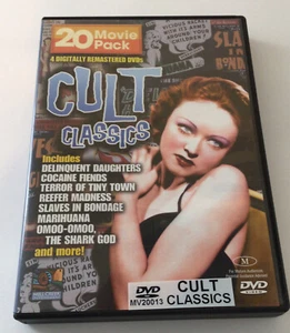 Cult Classics 4 DVD Set, 20 Movie Pack, Pre-Owned - Picture 1 of 7