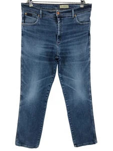WRANGLER Men Texas Stretch Straight Leg Jeans Size W40 L32 - Picture 1 of 10