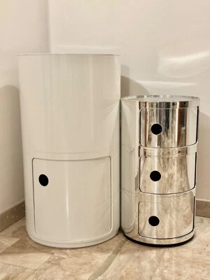 Mobile contenitore Kartell Componibili colore bianco - Immagine 1 di 2