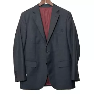 Oliver Wicks Super 110 Italian Wool Vitale Barberis Canonico Blazer Jacket 38 - Picture 1 of 17