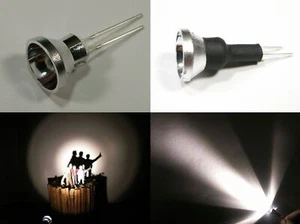 Flutlichtstrahler Fassadenstrahler Scheinwerfer LED warmweiß H0 RC 4 Stück S092 - Bild 1 von 8