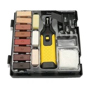 For Damaged Flooring Laminate Floor Repair Tool With 11 Colors Wax Blocks Kit - Picture 1 of 10