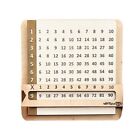 Teaching Tool Slide And Learn Math Board Wood Multiplication Grids  Classroom