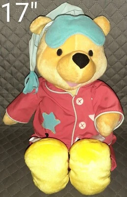 Плюшевый Винни-Пух Disney Sing 'N Snore Pooh Fisher Price 2002 Mattel работает - Изображение 1 из 4