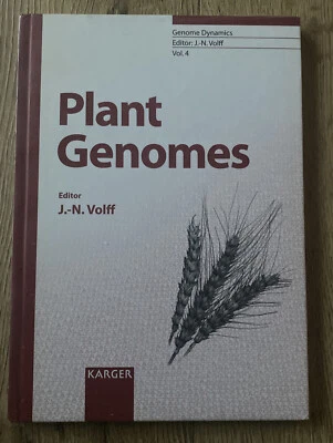 PLANT GENOMES (GENOME DYNAMICS, VOL. 4) By J.-n. Volff & M. Schmid - Hardcover - Image 1 of 4