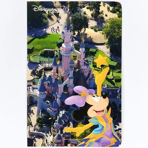 Disneyland Paris 25th Anniversary Postcard Sleeping Beauty Castle Disney Minnie - Picture 1 of 2