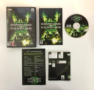 Command & Conquer 3: Tiberium Wars (PC, 2007) EA - CIB Completo con Póster - Imagen 1 de 4
