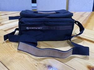 Classic (USA) Tamrac Professional Black Camera Bag with Shoulder and Waist Strap - Picture 1 of 19