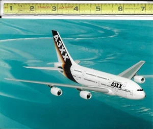 FOTO AIRBUS A3XX-A380 con detalles foto AIRBUS 5 pulgadas x 7 pulgadas - Imagen 1 de 2