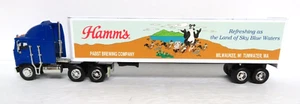 1993 Hamm's Beer Bear & Friends 1/64 Kenworth K100E Tractor Trailer NOS - Picture 1 of 5