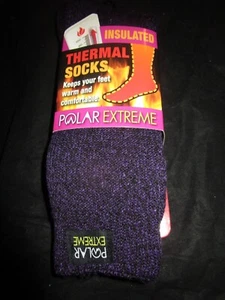 1 Pair Women Polar Extreme Thermal Socks 5-9 - Picture 1 of 5