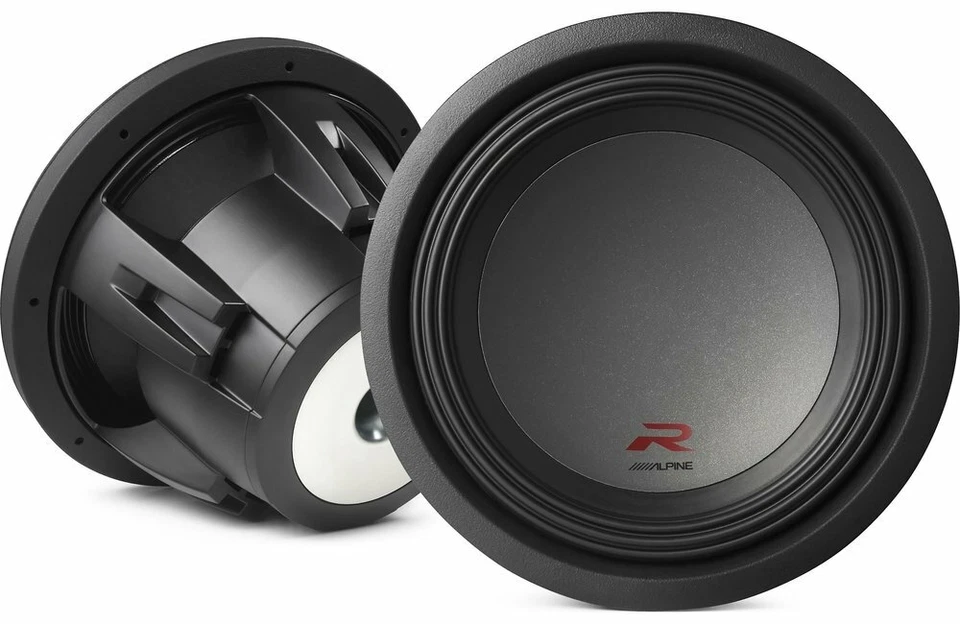 Subwoofer de audio para automóvil Alpine R2-W12D4 serie R 750W doble 4 ohmios 12" Foto 1 de 1