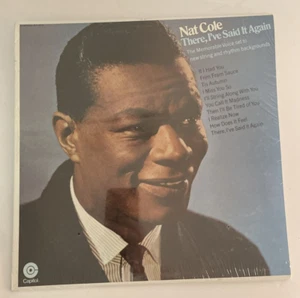 NAT KING COLE THERE, I'VE SAID IT AGAIN CAPITOL RECORDS VINYL LP ST-310 SEALED - Picture 1 of 6